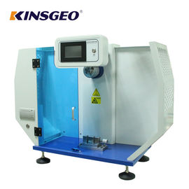 80KG Ac220v ± 10% 50hz พลาสติกยาง Izod เครื่องทดสอบผลกระทบพลาสติกด้วย ASTM256 Certicated