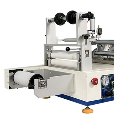 เครื่องเคลือบกระดาษกาวร้อนละลาย เครื่องเคลือบเทปขนาดเล็กสำหรับห้องปฏิบัติการ