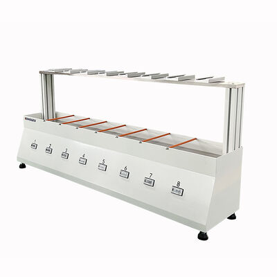 อุปกรณ์การทดสอบแรงตัดสแตตติกมาตรฐาน ASTM ด้วย 10 ชุด การจําลองความอุ่นและอุณหภูมิสําหรับการทดสอบความแข็งแรงในการตัดเทปติด