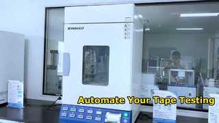 KJ‑6012A เครื่องทดสอบกำลังจับเทปแบบเตาอบ